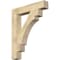 Ekena Millwork Merced Block Rough Sawn Bracket, Douglas Fir, 6"W x 36"D x 44"H BKT06X36X44MRC05RDF - alternate 1